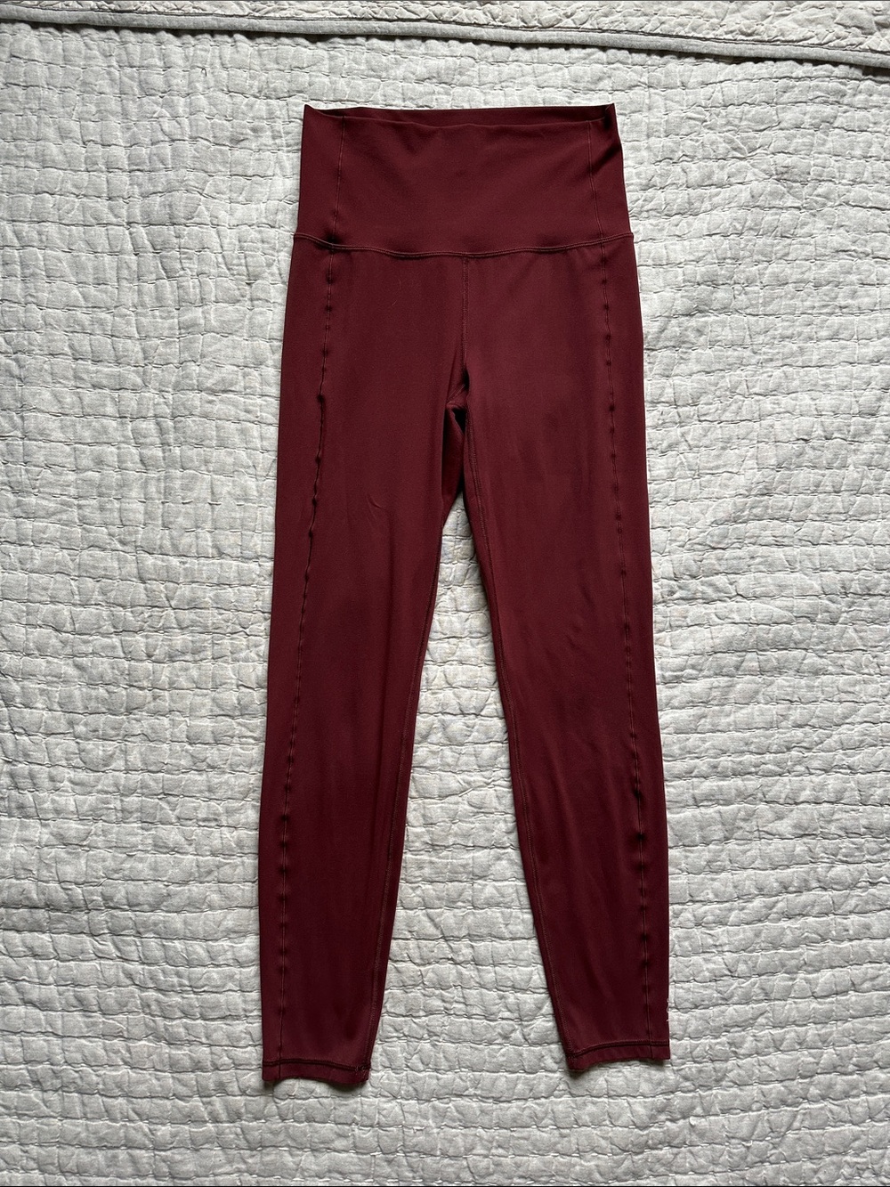 LOF Left on Friday Super Moves Tights in Jam (Maroon) S